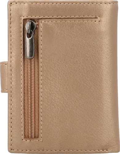 Valenta Card Wallet Leather MagSafe Luxe - Metallic Sand