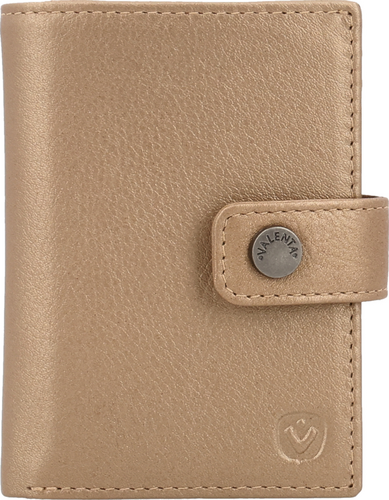 Valenta Card Wallet Leather MagSafe Luxe - Metallic Sand